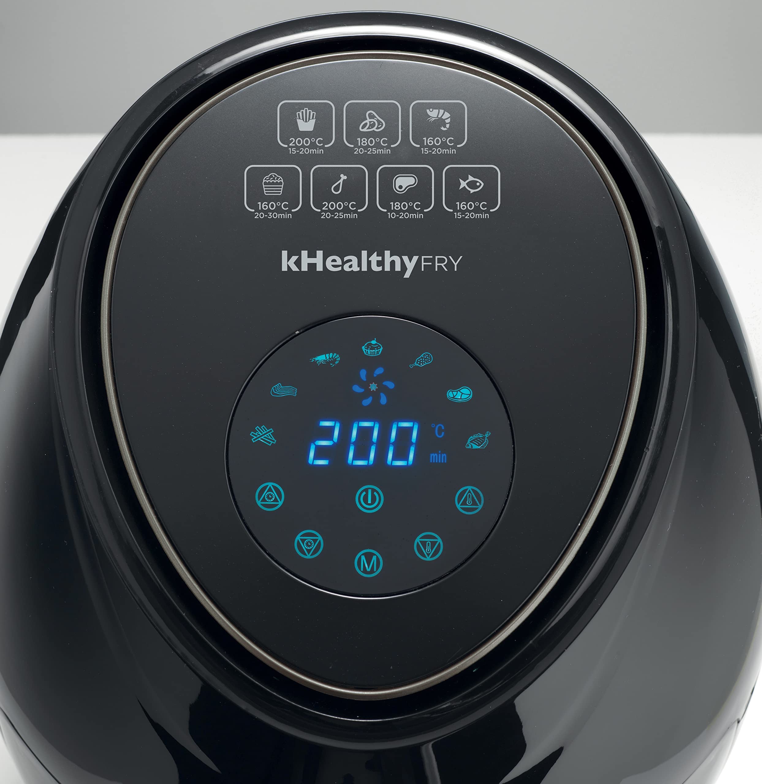 KENWOOD Digital Air Fryer 1.7KG 3.8L XL Capacity 1500W with Recipe Book كينوود مقلاة هوائية رقمية 1.7 كجم 3.8 لتر XL سعة 1500 واط مع كتاب وصفات KENWOOD Digital Air Fryer 1.7KG 3.8L XL Capacity 1500W with Recipe Book كينوود مقلاة هوائية رقمية 1.7 كجم 3.8 لتر XL سعة 1500 واط مع كتاب وصفات